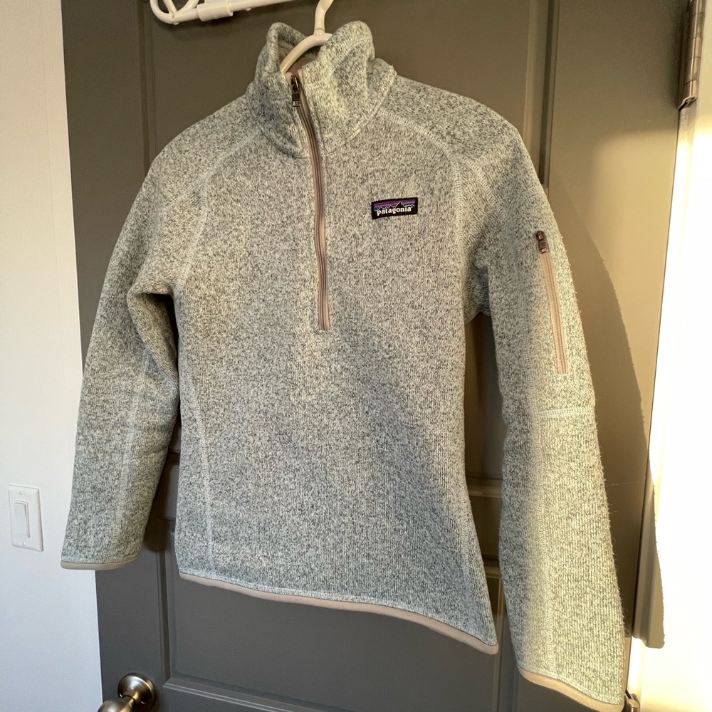 Patagonia baby blue Half Zip